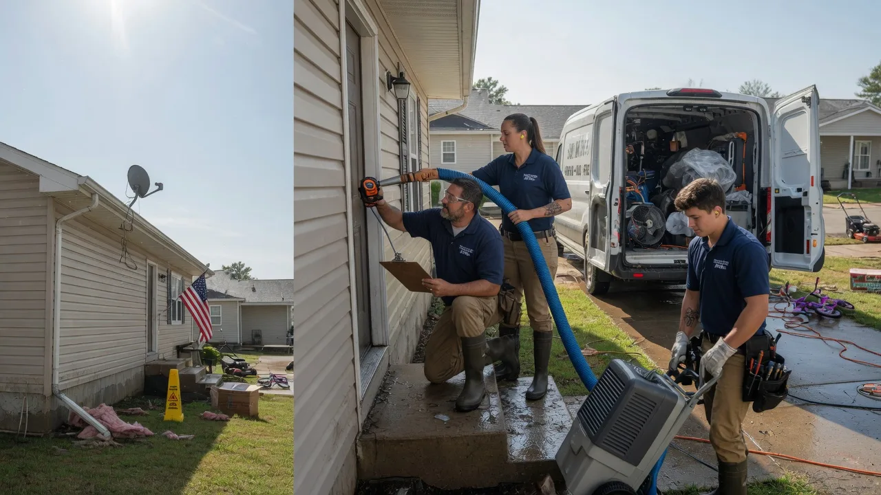 Ceiling Water Damage Restoration in Campbell, TX near me